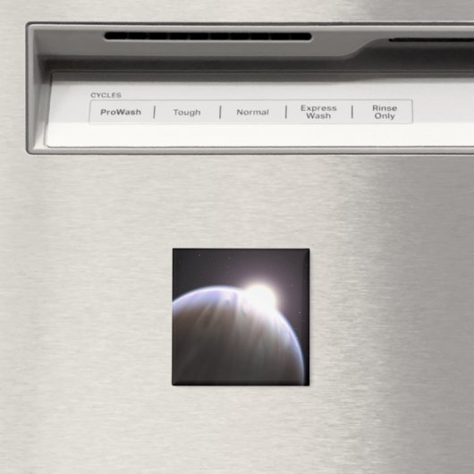 Ein extrasolarer Planet mit seinem Mutterstar Magnet (In Situ (Geschirrspüler))