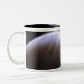 Ein extrasolarer Planet mit seinem Mutterstar Zweifarbige Tasse (Links)