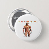 Ein extremer Nudistknopf Button (Vorne & Hinten)