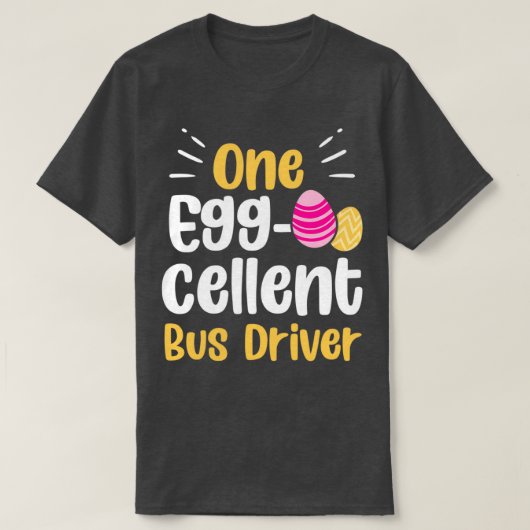 Ein exzellenter Busfahrer Mens Niedlicher Ostertag T-Shirt (Design vorne)
