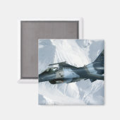 Ein F-16-Aggressor Magnet (Vorderseite/Rückseite)