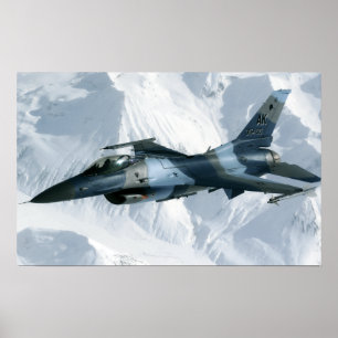Ein F-16-Aggressor Poster