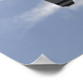 Ein F-16-Kampffalken zieht hohe Gs Poster (Ecke)