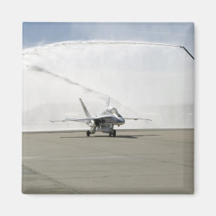 Ein F-18-Flugzeug Magnet