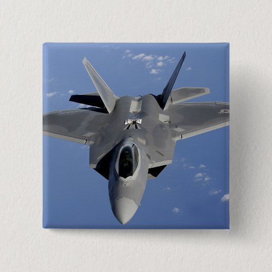 Ein F-22 Raptor bewegt sich in Position, um f 2 zu Button (Vorderseite)
