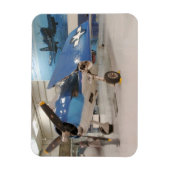 Ein F-6F-Hellcat-Flugzeug des Zweiten Weltkriegs Magnet (Vertikal)