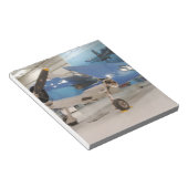 Ein F-6F-Hellcat-Flugzeug des Zweiten Weltkriegs Notizblock (angewinkelt)