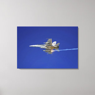 Ein F/A-18C-Hornet Leinwanddruck