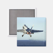 Ein F/A-18C Hornet startet vom Cockpit Magnet (Vorderseite/Rückseite)