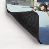 Ein F/A-18C Hornet startet vom Cockpit Mousepad (Ecke)