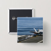 Ein F/A-18E Super Hornet Button (Vorne & Hinten)