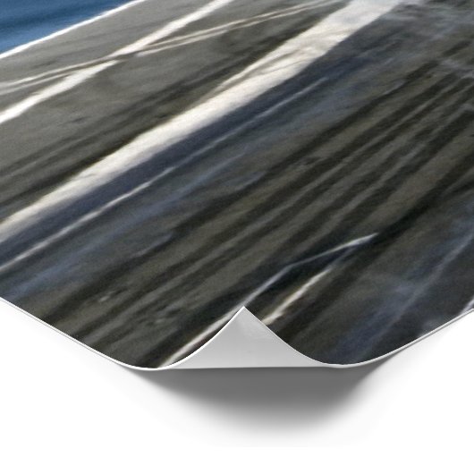 Ein F/A-18E Super Hornet Poster (Ecke)