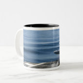 Ein F/A-18E Super Hornet Zweifarbige Tasse (Vorderseite Links)