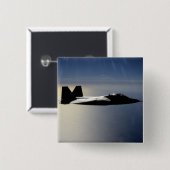 Ein F/A-22 Raptor fliegt eine Ausbildungsmission 2 Button (Vorne & Hinten)