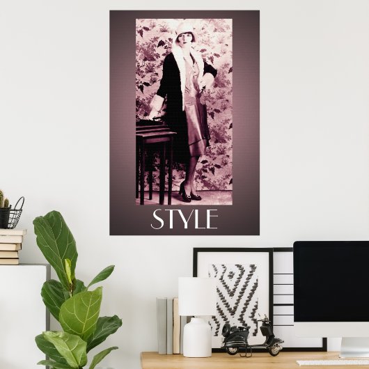 Ein fabelhafter Flapper 36 x 24 Poster (Heimbüro)