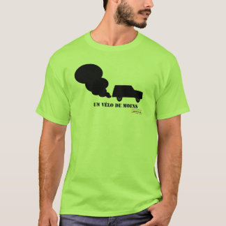 Ein Fahrrad weniger T-Shirt