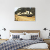 Ein Fahrzeug der Erholung M-88 beginnt mit dem Zie Leinwanddruck (Insitu (Schlafzimmer))