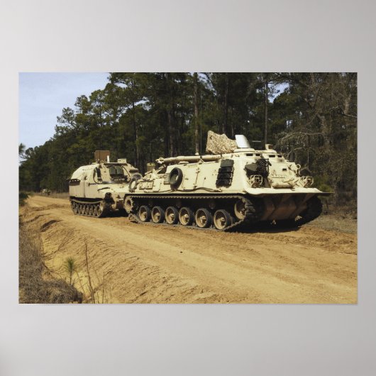 Ein Fahrzeug der Erholung M-88 beginnt mit dem Zie Poster (Vorne)