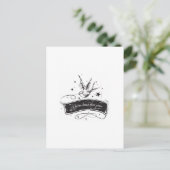 "Ein faires Haus als Prose" Postkarte (Stehend Vorderseite)