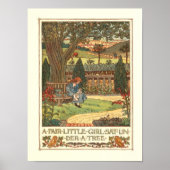 "Ein faires kleines Mädchen" Poster (Vorne)