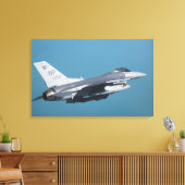 Ein Falken der F-16 im Flug Leinwanddruck (Insitu (Wohnzimmer))