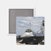 Ein Falken der F-16 Magnet (Vorderseite/Rückseite)