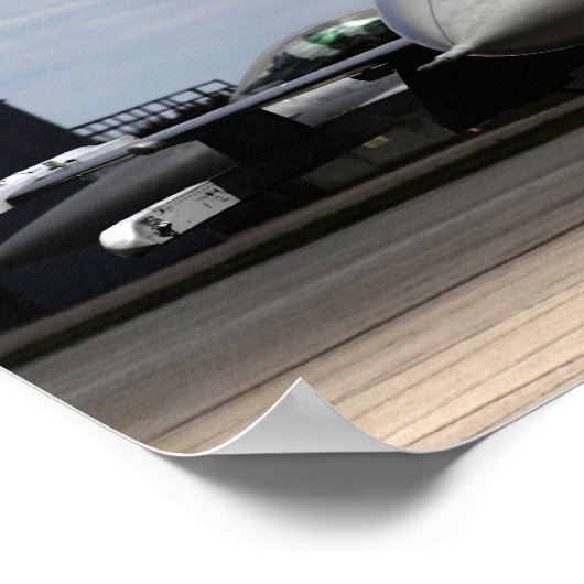 Ein Falken der F-16 Poster (Ecke)