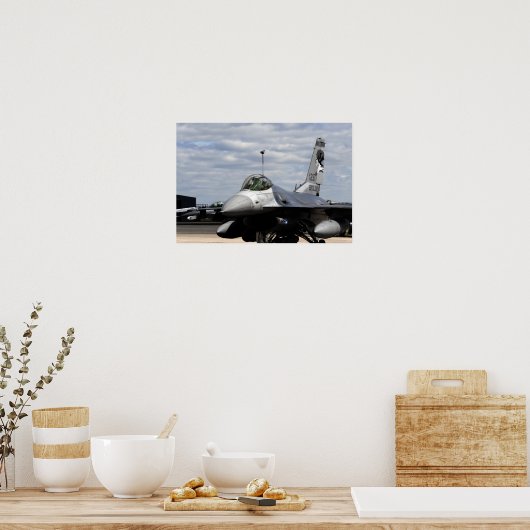 Ein Falken der F-16 Poster (Küche)