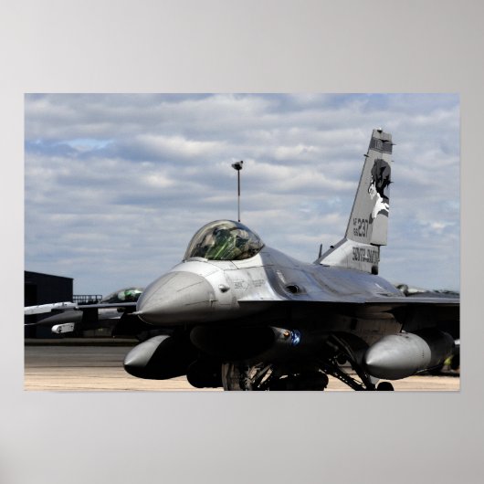 Ein Falken der F-16 Poster (Vorne)