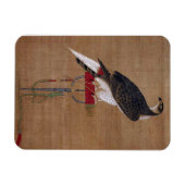 Ein Falken - Koreanischer Scroll aus dem 16. Jahrh Magnet (Horizontal)