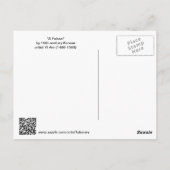 Ein Falken - Koreanischer Scroll aus dem 16. Jahrh Postkarte (Rückseite)