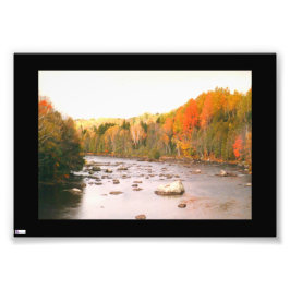 Ein Fall-Stream-Foto drucken Fotodruck