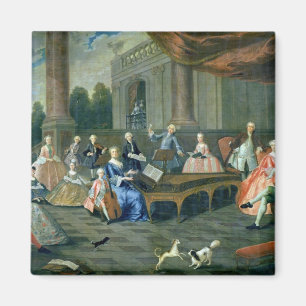 Ein Familien-Konzert am Chateau Renescure Magnet