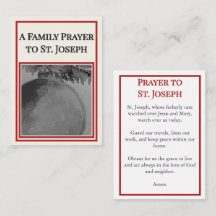 Ein Familiengebet zu St. Joseph Crimson Katholisch