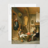 Ein Familiengrau Postkarte (Vorne/Hinten)