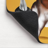 Ein Fan der Dachshunde Mousepad (Ecke)