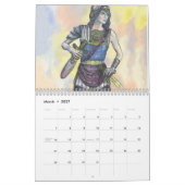 Ein Fantasie-Kunst-Kalender - 2017 Kalender (Mär 2027)