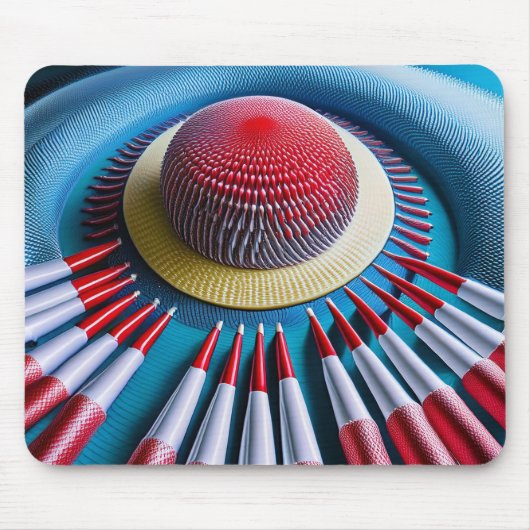 Ein Fantasie-Layout einiger mechanischer Stifte Mousepad (Vorne)
