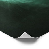 Ein Fantasieassistent, der mit seinen Händen Zaube Poster (Ecke)