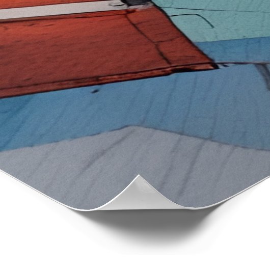 Ein Fantasieastronaut Poster (Ecke)