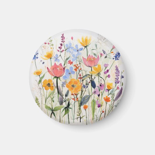 Ein fantastischer Blumenmagnet, wilde Blumen Magnet (Vorne)