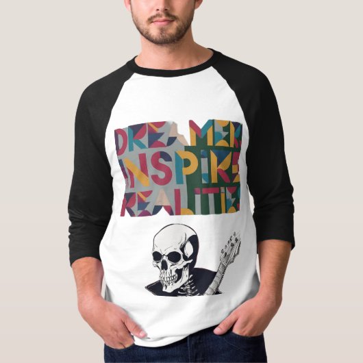 Ein fantastischer T - Shirt für Männer mit gutem D (Vorderseite)