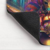 Ein Fantasy-Blick auf eine Mardi Gras Parade Mousepad (Ecke)