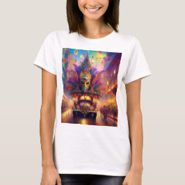 Ein Fantasy-Blick auf eine Mardi Gras Parade T-Shirt
