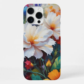 Ein Farbakzent-Geschenk: Lebendige Blumen für jede iPhone 16 Pro Max Hülle