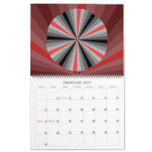 Ein farbenfroher 12-monatiger Kalender (Feb 2027)