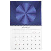 Ein farbenfroher 12-monatiger Kalender (Jan 2027)
