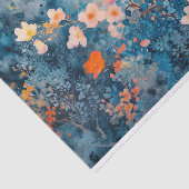 Ein farbenfroher Aufruhr über Blume Seidenpapier (Ausschnitt)