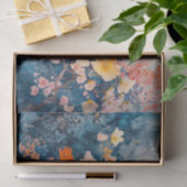 Ein farbenfroher Aufruhr über Blume Seidenpapier (Geschenk)
