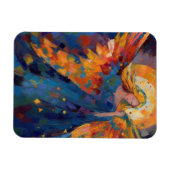 Ein farbenfroher Engel Magnet (Horizontal)